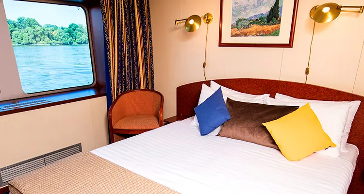 MS Fortuna, Double cabin on the middle deck