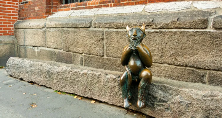 Teufel an St. Marien-Lübeck