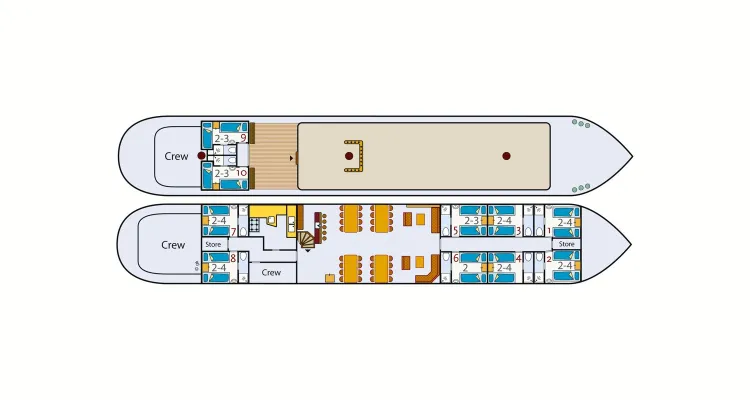 Sailing ship Elizabeth