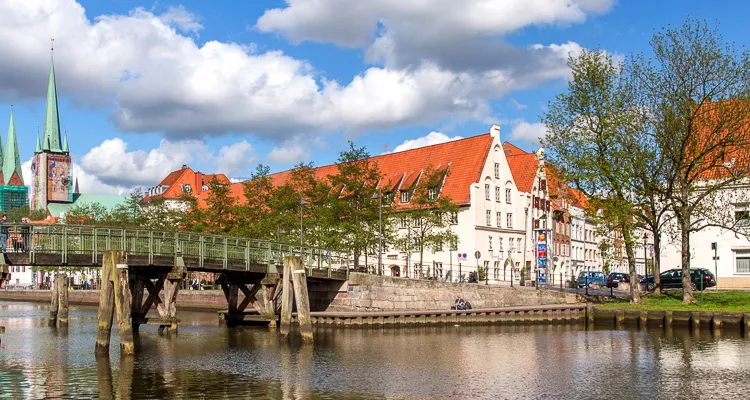 Family cycling holidays at the Baltic Sea, Lübeck