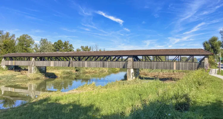 Wooden Bridge Near Hard