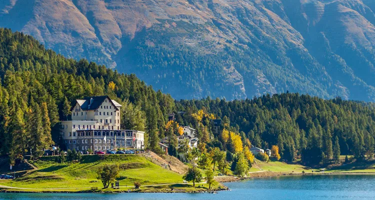 Inn-Radweg, St. Moritz