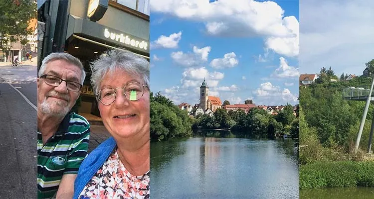 Irmgard and Hans-Peter in the Neckar Valley