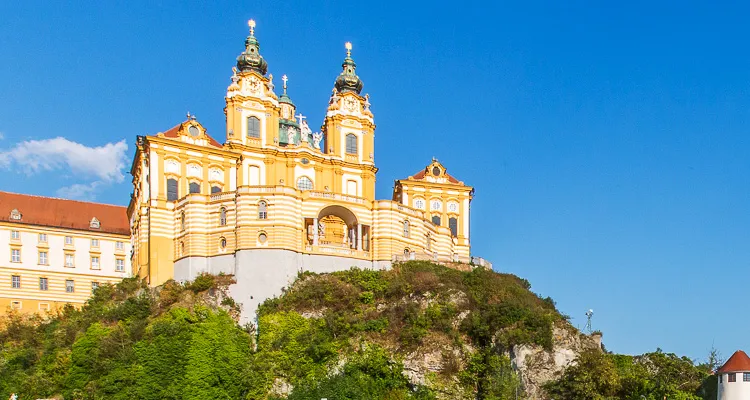  Benedictine abbey of Melk, Danube