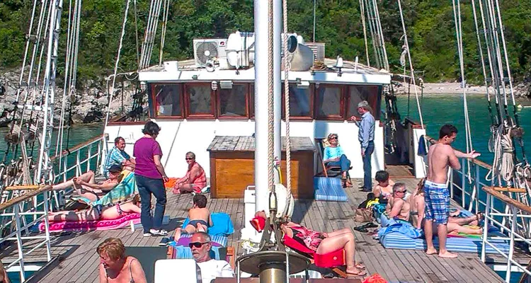 MS Kapetan Kuka, sun deck