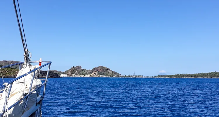 off the Lipari Islands