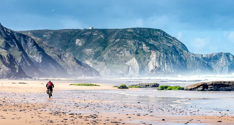 Cycling on the Portuguese west coast