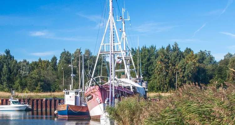 Bike Boat Baltic Sea, Peenemünde