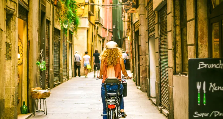 Cycling holidays in Spain and Portugal - Cycling in Barcelona
