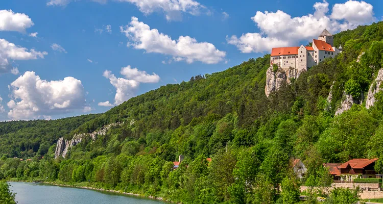 Prunn Castle at the Altmühl
