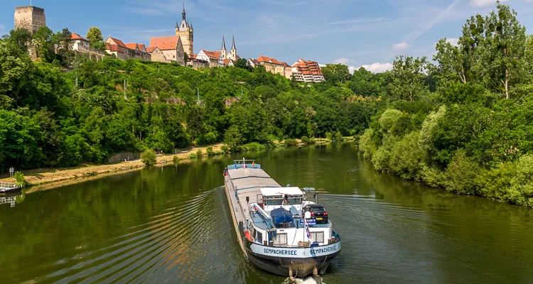 Cycle tours on the Neckar