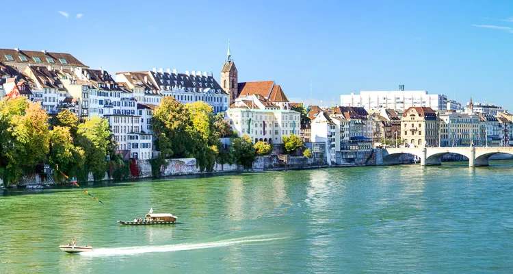 Cycle tours on the Rhine, Basel