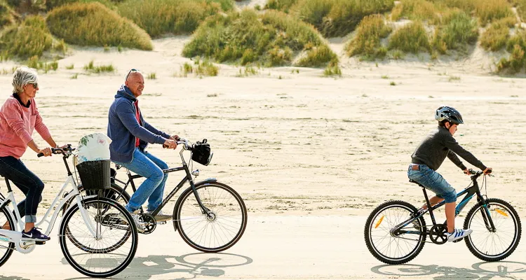 Cycle tours on the Danish North Sea