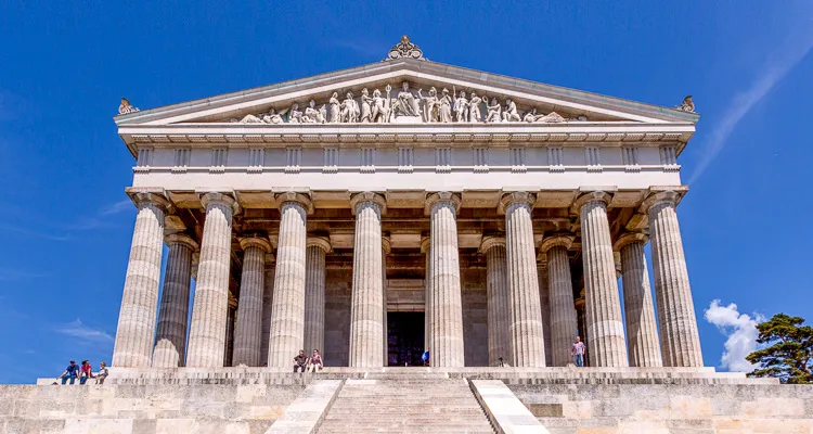 The Walhalla memorial in Donaustauf