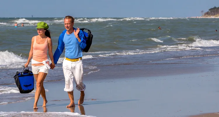 Radreisen in Deutschlands Osten – Strandspaziergänge an der Ostsee