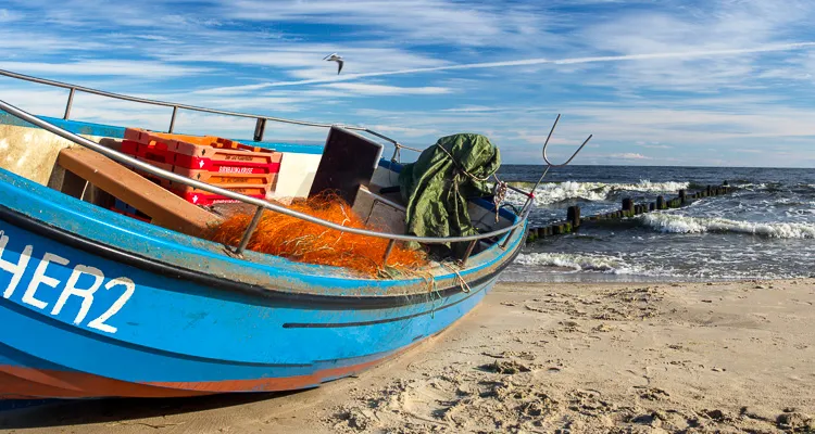 Am Strand der Sonneninsel Usedom