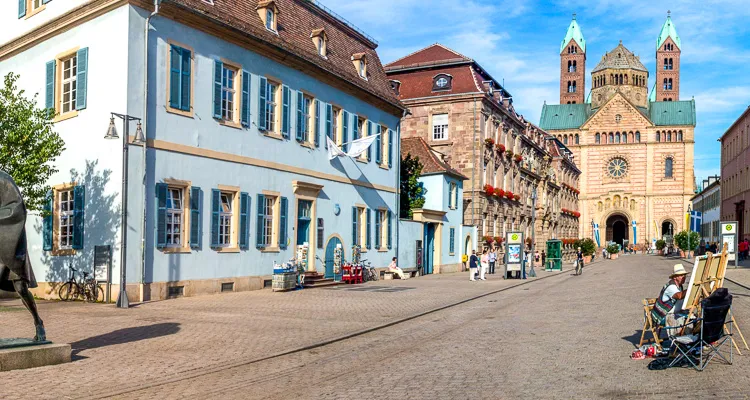 Cycling holidays in Rhineland Palatinate - Speyer Cathedral