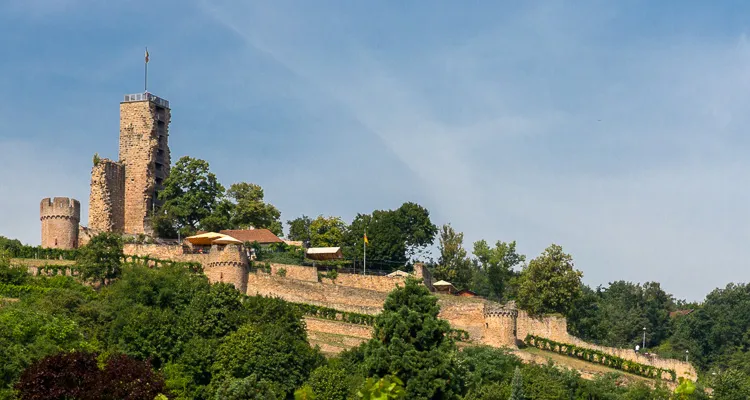 Der Balkon der Pfalz: Die Wachtenburg