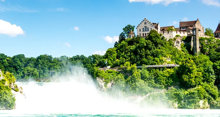 Laufen Castle near the Rhine Falls
