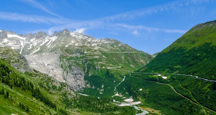 Rhone-Radweg, Furkapass