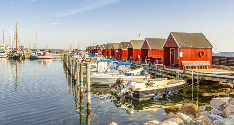 Cycling holidays in Scandinavia - Rodvig Hafen