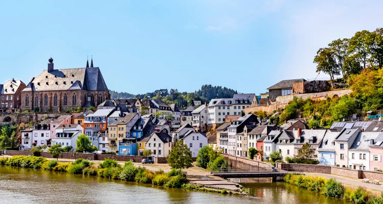 Saar-Radweg, Saarburg