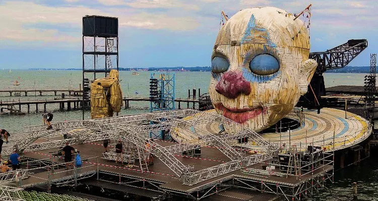 Bregenz lake stage