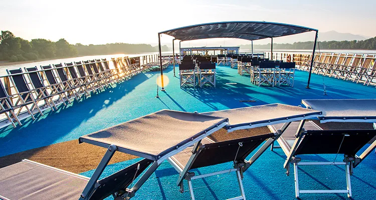 MS Fortuna, Sun deck