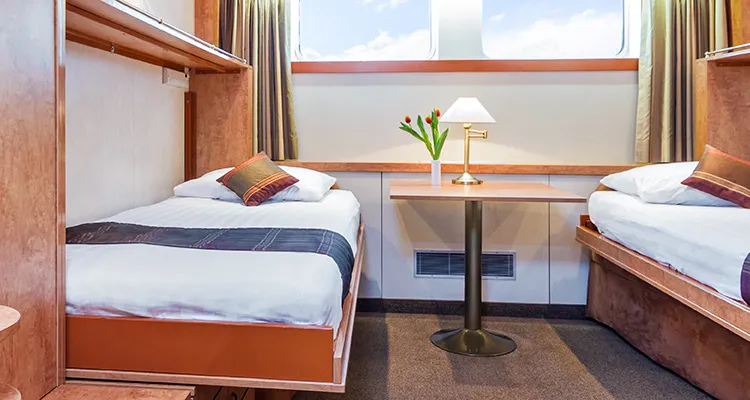 MS Fortuna, Two-bed cabin on the main deck