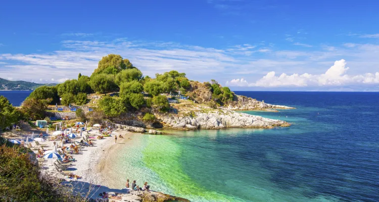 Corfu Lakones Beach