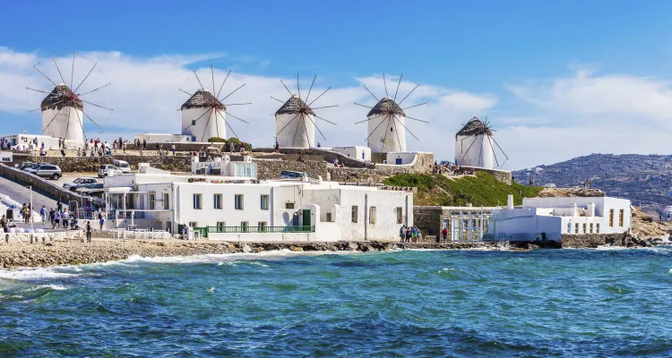Mykonos Windmühlen