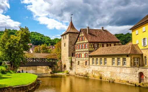 Der Kocher-Jagst-Radweg