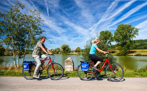 Der Tauber- und Altmühl-Radweg