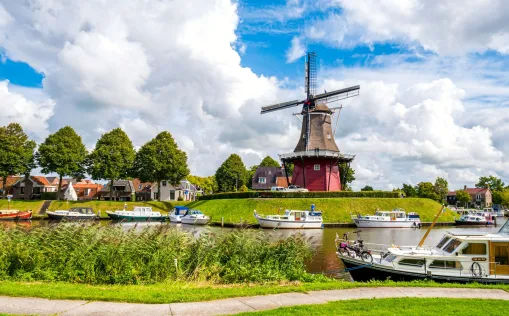 Radtour in Friesland