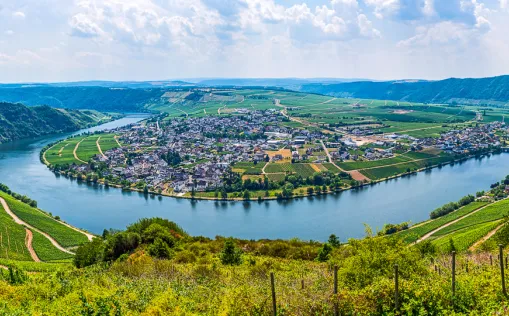 Radtour an der Mosel von Metz nach Koblenz