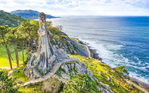 Virxe da Roca in Baiona