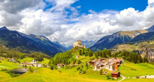 Radtour von St. Moritz nach Innsbruck