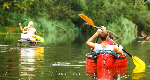 Canoe and Bike Tour at the Altmühl