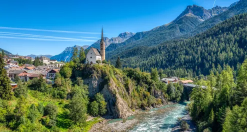 Cycling tour through Eastern Switzerland