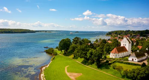 Der Ostseeradweg in Dänemark