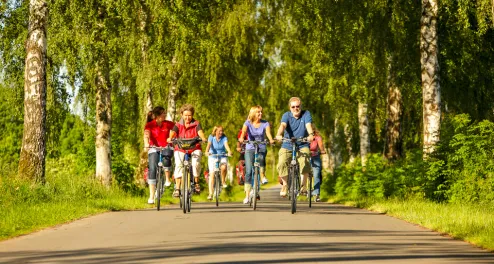 Die kurze Weser-Radtour