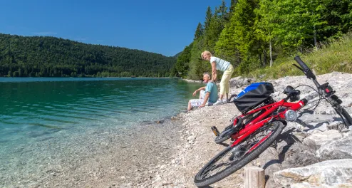 Radtour an den Seen in Oberbayern