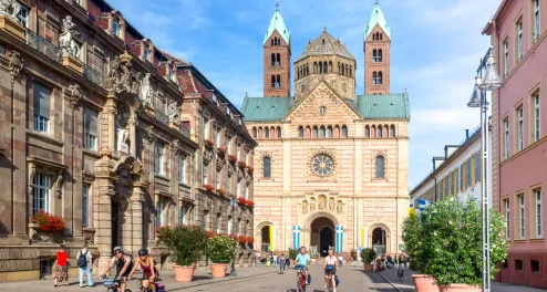 Radtour an der Deutschen Weinstraße