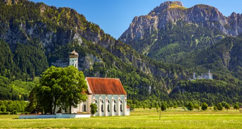 Radtour von Augsburg zum Schloss Neuschwanstein