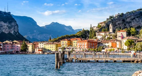 Radtour von Meran zum Gardasee