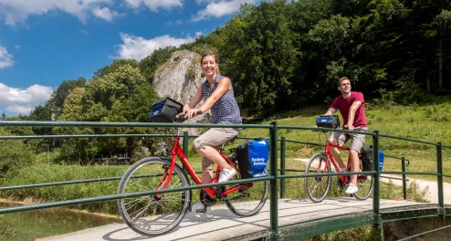 Sportliche Altmühl- und Donau-Radtour