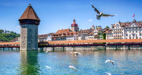 Stern-Radtour ab Luzern am Vierwaldstättersee