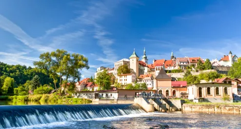 Loket - Schloss und Eger